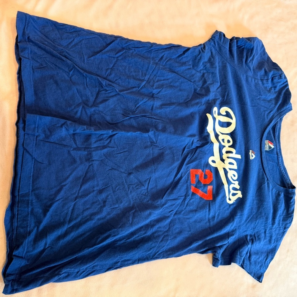 Los Angeles Dodgers 2013 Matt Kemp #27 women’s XL